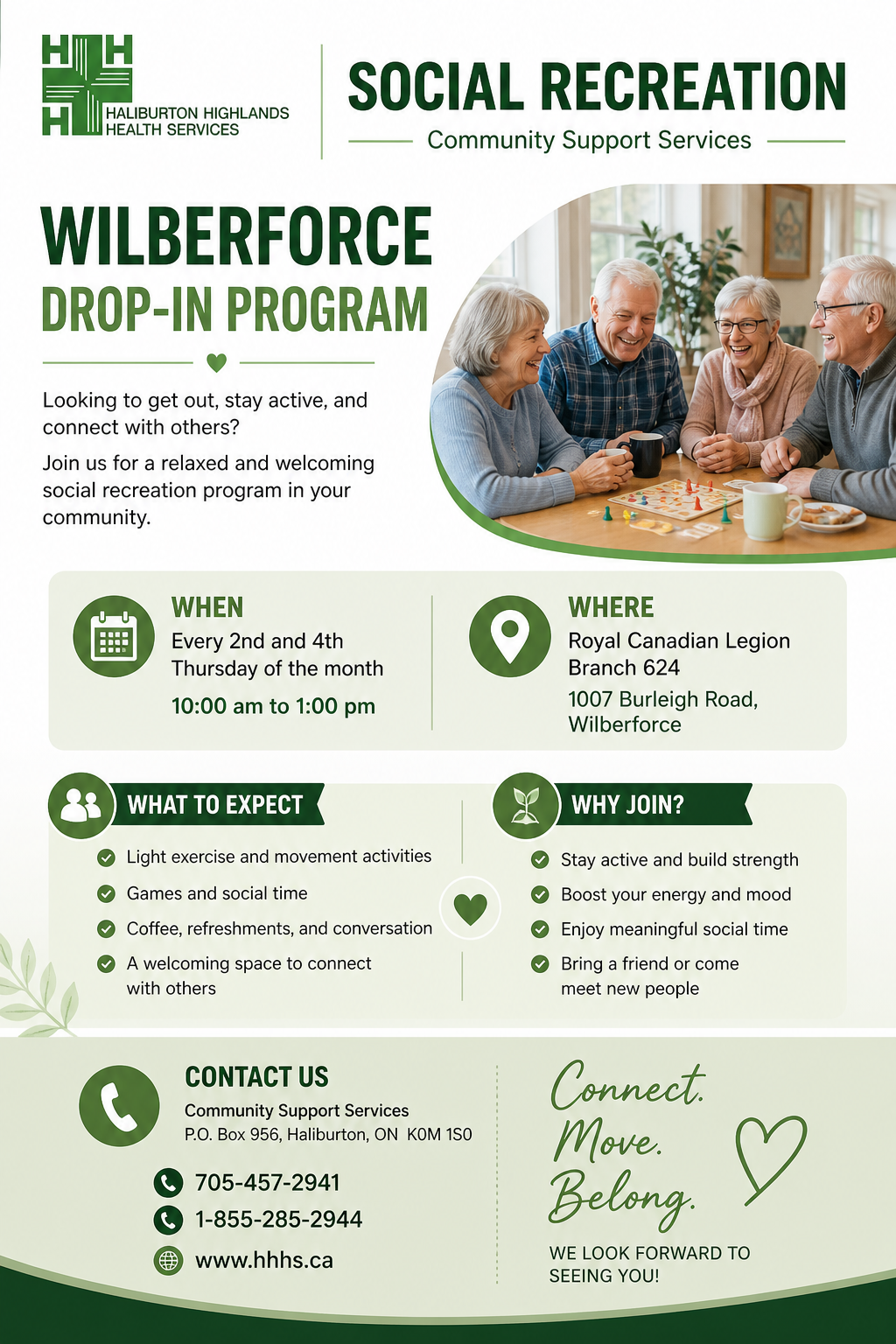 Social Recreation Flyer